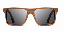 Govy in Walnut with Grey Lenses
